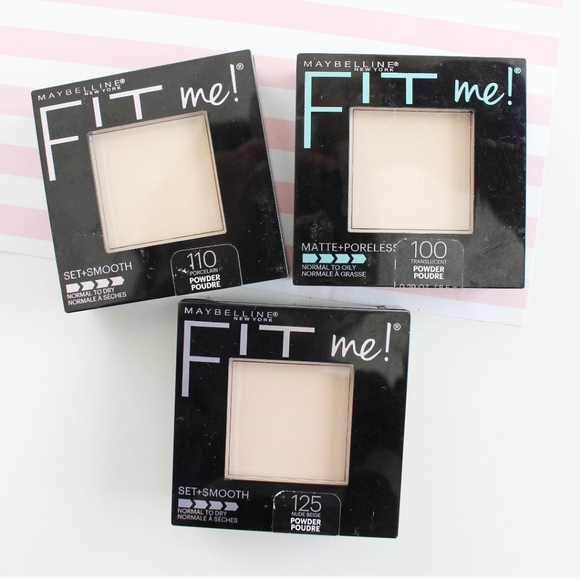 Maybelline Other - CLEARANCE!  NEW MAYBELLINE FIT ME POWDER FOUNDATION